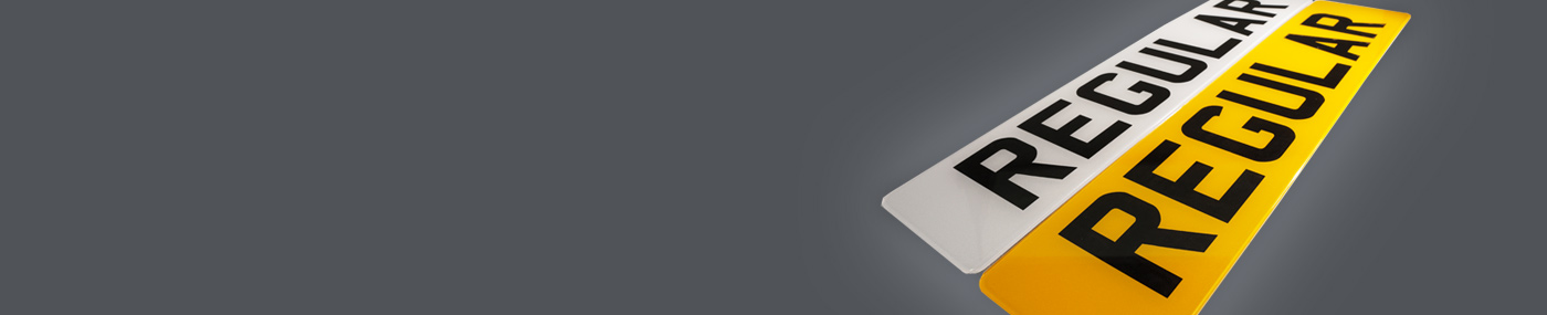 Premium Number Plates Banner